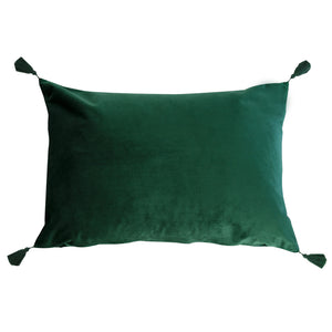 Velvet Cushion Cover - Emerald