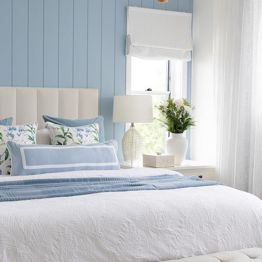 hamptons style bedroom