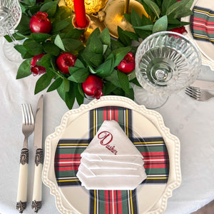 Personalised Christmas Napkins (Set of 4)