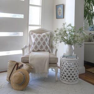 Ella - Taupe Cushion Cover