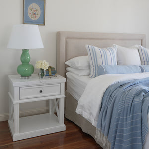 Duck Egg Blue Bolster - Poly Insert Included
