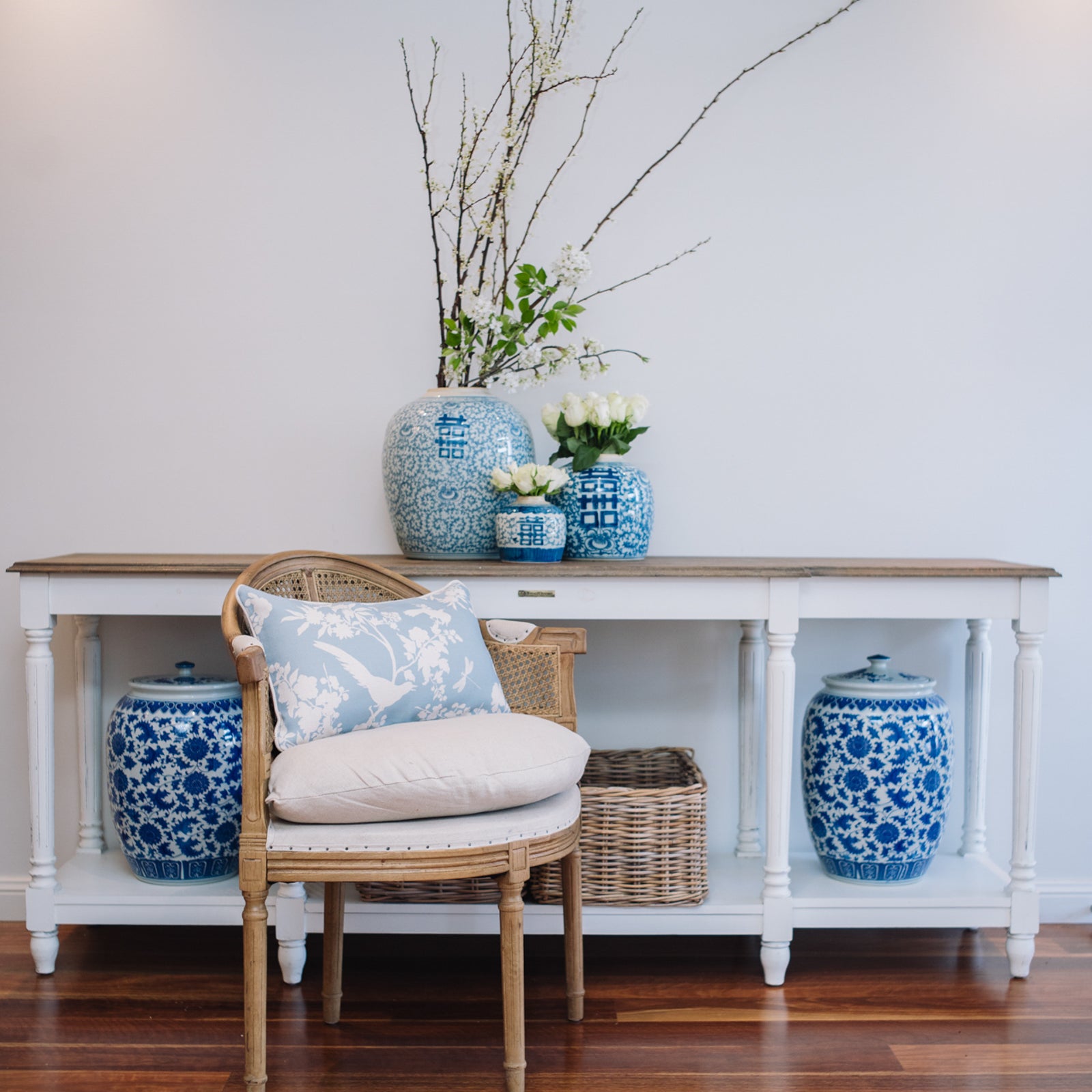 Louis - Duck Egg Blue Cushion Cover