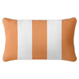 Classic Stripe Cushion Cover - Orange