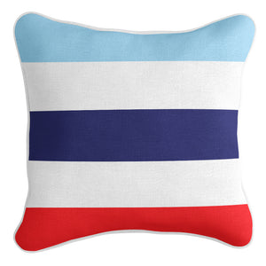 Classic Stripe Cushion Cover - Cabana