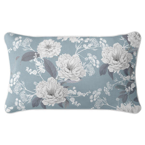 Elizabeth - Peony Blue Cushion Cover