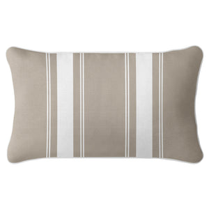 French Stripe Cushion Cover - Sandy