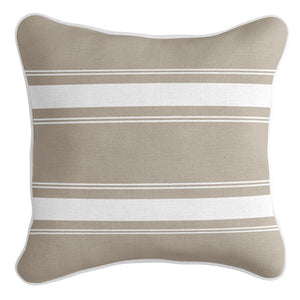 French Stripe Cushion Cover - Sandy