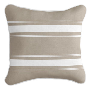 French Stripe Cushion Cover - Sandy