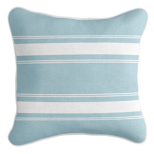 French Stripe Cushion Cover - Sea Mist