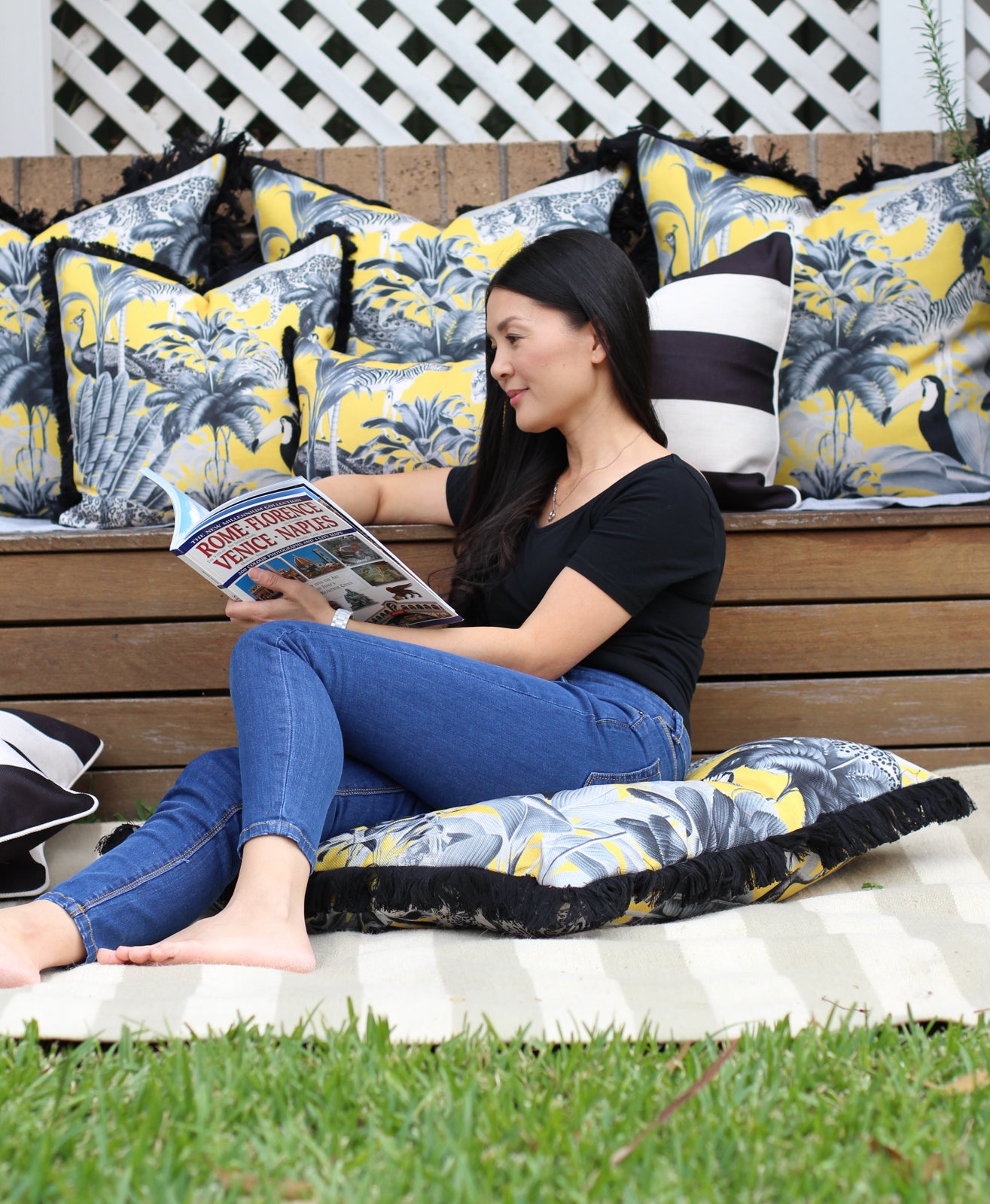 Safari Dreams Cushion Cover Tropical