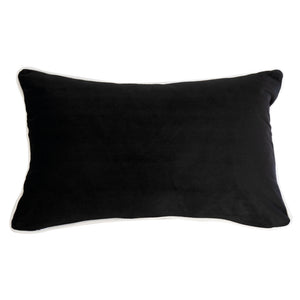 Velvet Cushion Cover - Black