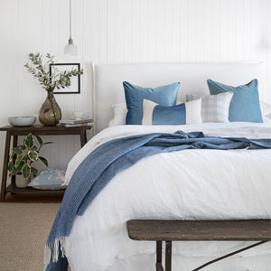 Blue and White Cushion Covers Combo