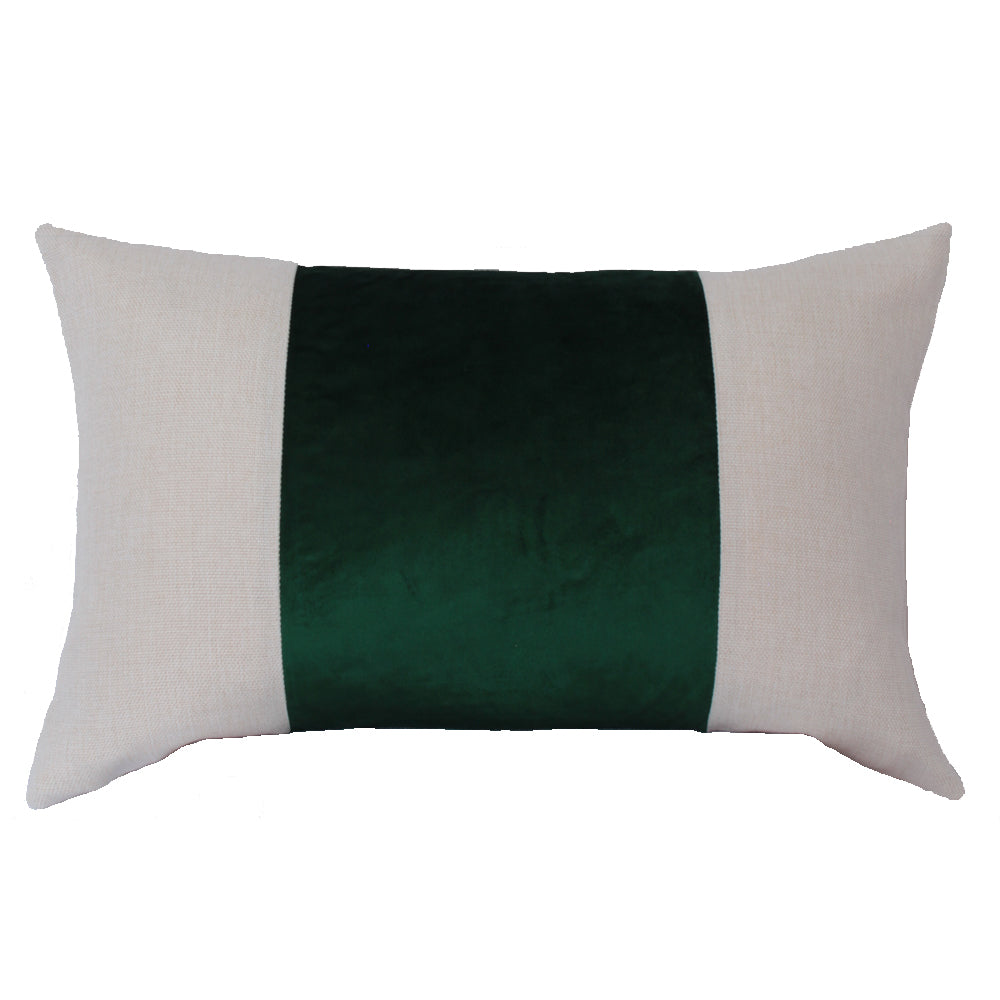 Velvet Cushion Cover Emerald Green